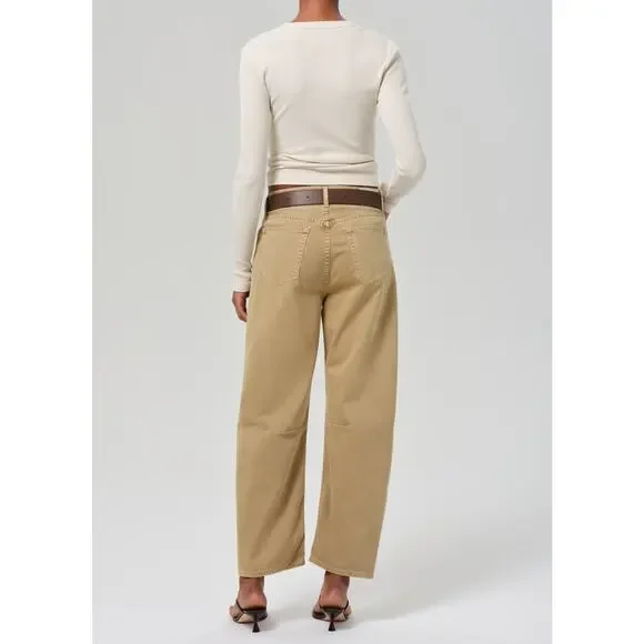 Citizens Of Humanity Tan Straight Leg Jeans - Picture 2 of 16